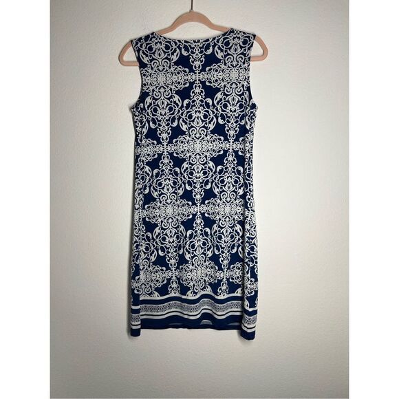 Haani Dress Women’s Blue White Size S - Picture 5 of 12